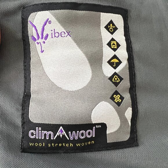 Ibex Climawool Vest Lime Green Size L Outdoors Hiking Camping - Picture 9 of 9